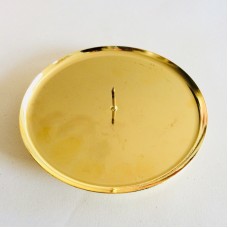 12cm Gold Spike Metal Candleholder   173131938525